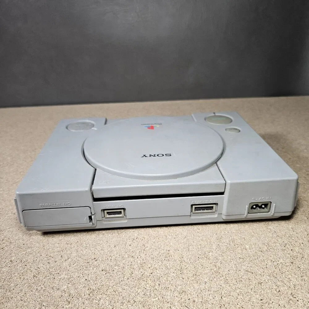 Sony Playstation 1 SCPH-7001 Console Double Shock Game System Tested Works PS1